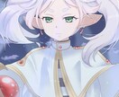動画のサムネイル画像描きます アニメ塗りに近い厚塗りで、背景込みの可愛いイラスト描きます。 イメージ4