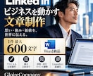 LinkedIn発信設計を個別支援します 世界市場を見据えたLinkedIn発信を実務視点で設計 イメージ2