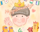 心のこもった暖かい似顔絵イラストを描きます ♡喜んでもらいたい気持ちを一番に♡6月までお試し価格です！ イメージ1