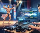 ボディビル、フリーポーズCD編集します JBBF入賞者ボディビルダーが選曲・編集します イメージ1