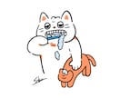 商用OK！シンプルでおしゃれなイラストを描きます ～商用・SNSアイコン・贈り物など～ イメージ3