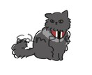 猫限定！ゆるかわ動物イラスト描きます 猫のゆるかわ動物イラスト描きます。ペットの記念や似顔絵に！ イメージ4