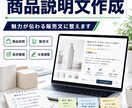 商品説明文・販売文を作成します 商品の魅力が伝わる文章に整えます イメージ1