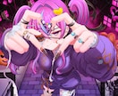 商用利用可！グッズ化可！一枚絵イラストを描きます ライバー活動をお手伝い！サムネ/歌みた/パネル開け/おはV イメージ2