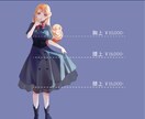 商用利用可★キャラクターイラスト作成します アイコン、動画用背景、挿絵、キャラクター作成など イメージ6