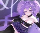 魅力的でかわいい×キラキラな女の子を描きます サムネや歌ってみた等にご使用いただけます！ イメージ4