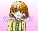 SNS用アイコン描きます 可愛い男の子、女の子描きます！ イメージ2