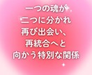 ワンポイント・ツインフレームリユニオン診断します 相手との魂のご縁を簡易診断します イメージ4