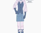 アイコン、本の表紙、立ち絵、表情差分を描きます あなたのオリキャラをイメージに合った雰囲気で描きます✨ イメージ6