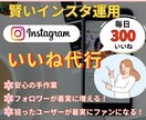 インスタ運用代行いたします 最安★土日祝対応【毎日300いいね】インスタ運用★インボイス イメージ1