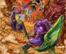 受注引き受けます ファンタジー感のあるイラストや、ポップなキャラクター イメージ2