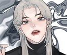 VTuberや活動者の【SNSアイコン】描きます 他と被りたくない、ビジュアルに拘りがある方の為のアイコン制作 イメージ4