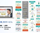 IT・toB・店舗系に特化したLP制作をいたします デザイン枠組み制作からデザイン、実装まで一貫して対応します イメージ3