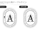 結婚式用DIPTYQUE風テーブルサイン提供します ペーパーアイテムでおしゃれな結婚式を作るサポートします イメージ1