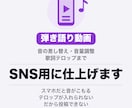 弾き語り動画をSNS用に仕上げます 音の差し替え・音量調整・歌詞テロップまで イメージ1