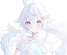 修正何度でも！キラキラで可愛いイラストお届けします アイコン、立ち絵、1枚絵などお描きします◎ イメージ4