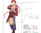 華やかで見栄えのするイラスト制作します ＊TRPG立ち絵、SNSアイコン、グッズ用など柔軟に対応可 イメージ2