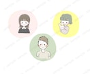 ほんわかとしたタッチのゆるかわ似顔絵を描きます アイコンやブログなどに是非ご利用ください⭐︎ イメージ8