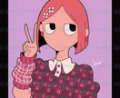 ポップでシンプルかわいいイラスト制作を承ります 個人アイコンからグッズ用イラストまで幅広く承れます！ イメージ5