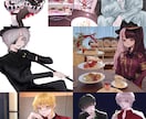 歌みたサムネやSNSアイコン描きます イメソンなどから着想を得て色を考えることが好きです イメージ4