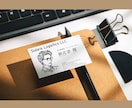 似顔絵名刺◆お名刺◆１００枚納品込みで作成します オシャレな似顔絵イラスト付きのオリジナル名刺デザインです⭐︎ イメージ10