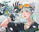 かっこいいorかわいいイラスト描きます アイコンやヘッダー・扉絵などかっこいいイラスト イメージ2