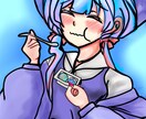 何度でも修正◎アイコン、オリジナルキャラ描きます 低コストで可愛い女の子がかけます！ イメージ7