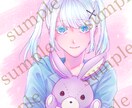 オリジナルSNSアイコン等お描きします アニメキャラとのペアアイコン、フラワースタンドも承ります！ イメージ7