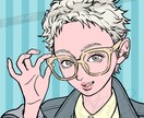 クール可愛いSNS用アイコン描きます 似顔絵でも、キャラクターでもOKです！ イメージ2