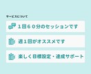 夜限定コーチング「目標設定～達成」をサポートします 話しやすい雰囲気で楽しくセッションしましょう！ イメージ3