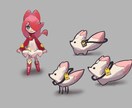 デフォルメ／ドットキャラ描きます あたたかくてポップなタッチが得意です！ イメージ1