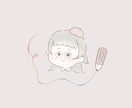 SNSアイコンなどに！かわいいイラスト描きます 優しいタッチで可愛らしく♡ˎˊ˗ イメージ3