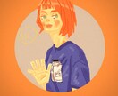 イラストでアイコン・似顔絵を制作させて頂きます クール＆かわいいそしてpopなイラストを目指しています。 イメージ4