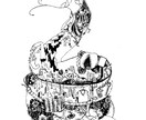 世界にひとつだけのオリジナルイラスト描きます ホームページやsnsのホームやアイコンに個性を イメージ6