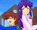高品質なSNSアイコン・ヘッダーを丁寧に制作します 配信・VTuber・SNSに！1枚絵の密度でアイコンを制作！ イメージ4