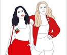 様々なタッチのイラストをご自身で選べます アイコン、記念日のプレゼントなどにいかが？ イメージ8