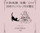 ルノルマンカードで、仕事に関するお悩みを占います グランタブロー36枚｜丁寧な鑑定書をPDFで納品 イメージ1