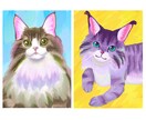 パッと目を惹く！個性的でかわいい動物をお描きします リアル調からポップまで！多彩な塗りであなただけの動物を表現 イメージ10