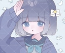 ゆるふわなアイコン書きます ♡安い！可愛い！早い！キャラも小物も得意です♡ イメージ2