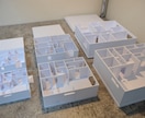 図面から住宅模型(白/カラー)を3Dプリントします 建築前に、間取り、動線など、確認しておきたい方、ぜひ！ イメージ4