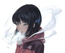 一枚絵★心を動かす、美麗イラスト描きます スチル、動画、アイコン、ゲーム、配信等、幅広く制作できます イメージ3
