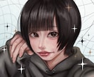 可愛い厚塗りイラストを制作します SNSやアイコンにお使いいただけます!! イメージ6