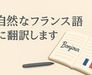 自然で伝わるフランス語に添削・翻訳します 短文OK！メッセージやメールをフランスネイティブが喜ぶ表現に イメージ1
