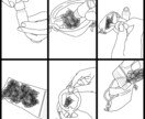 シンプルな線画イラスト描きます SNSアイコン/取り扱い説明書/などなど イメージ5