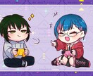かわいいSDイラスト描きます Vtuber活動、SNS運用等に使える！依頼から最短1日で！ イメージ4