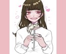 透明感ある女の子のアイコン描きます イメージにあった女の子アイコン描きます イメージ1