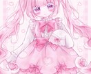 イラスト制作♡キラキラふわふわなイラスト描きます とにかく"カワイイ"が好きな方へ！SNSアイコン・立ち絵等◎ イメージ6