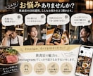 飲食店のInstagram投稿作成します 「写真を送るだけ」で投稿をまるっと作成／SNS投稿サポート イメージ2