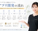 Flutterで高品質なアプリ開発します iOS・Androidを同時開発し低コストで実現 イメージ1