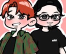 可愛い絵柄で似顔絵を描きます 特別で素敵な似顔絵を描かせていただけませんか？ イメージ3